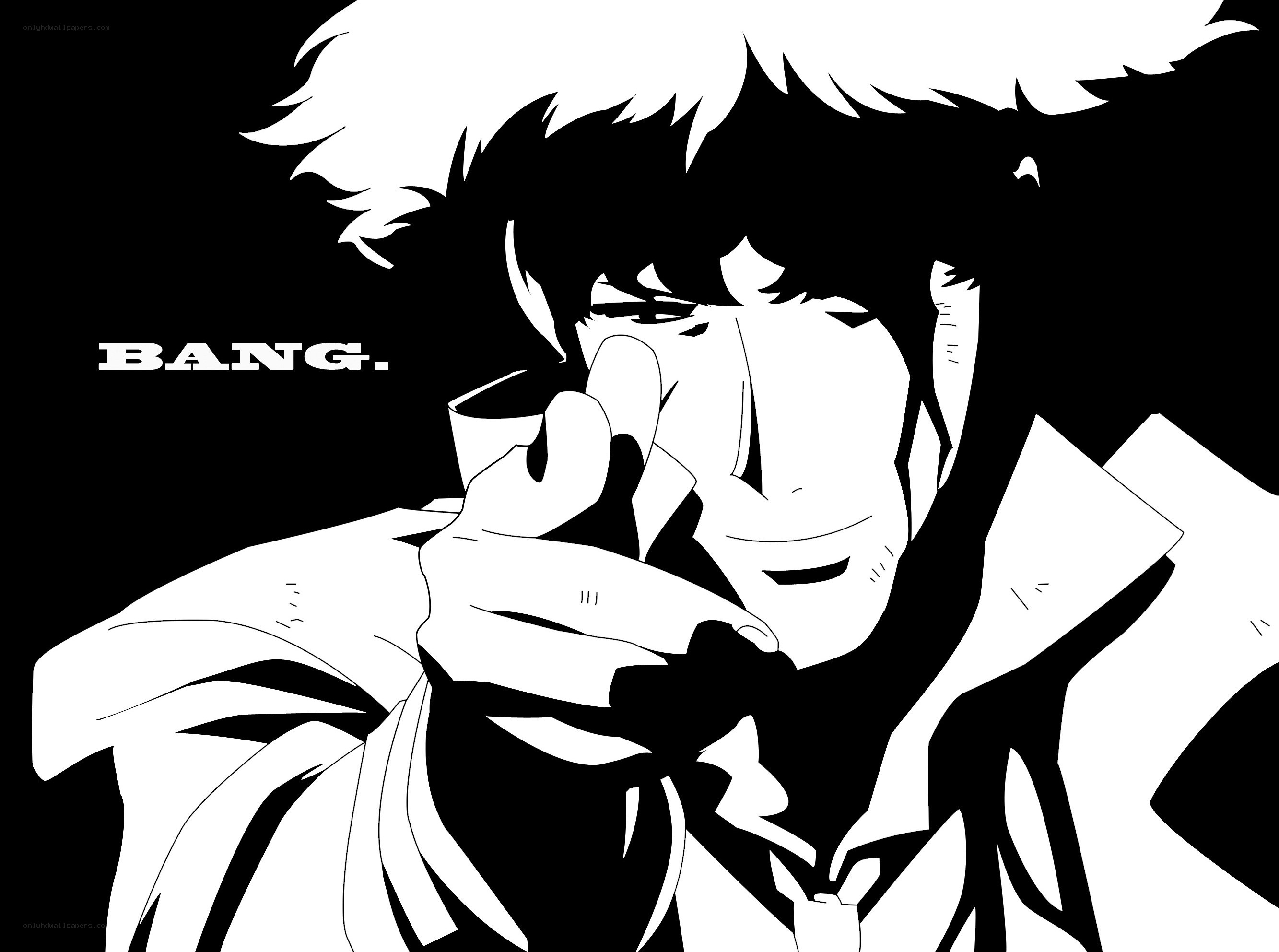 Anime character with gun