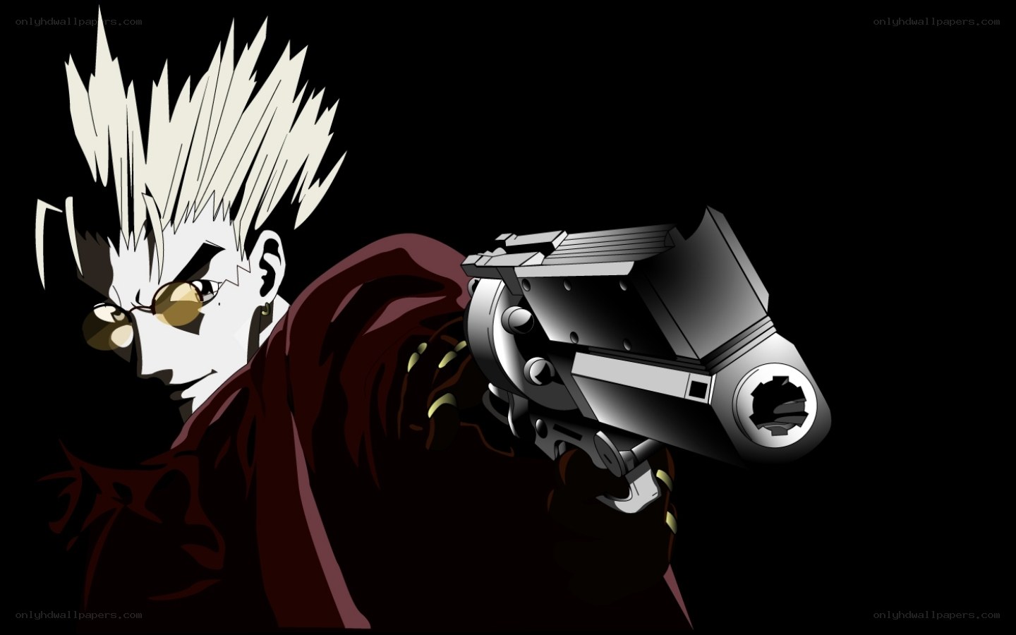 anime character with gun
