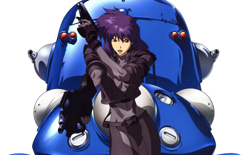 anime character with gun