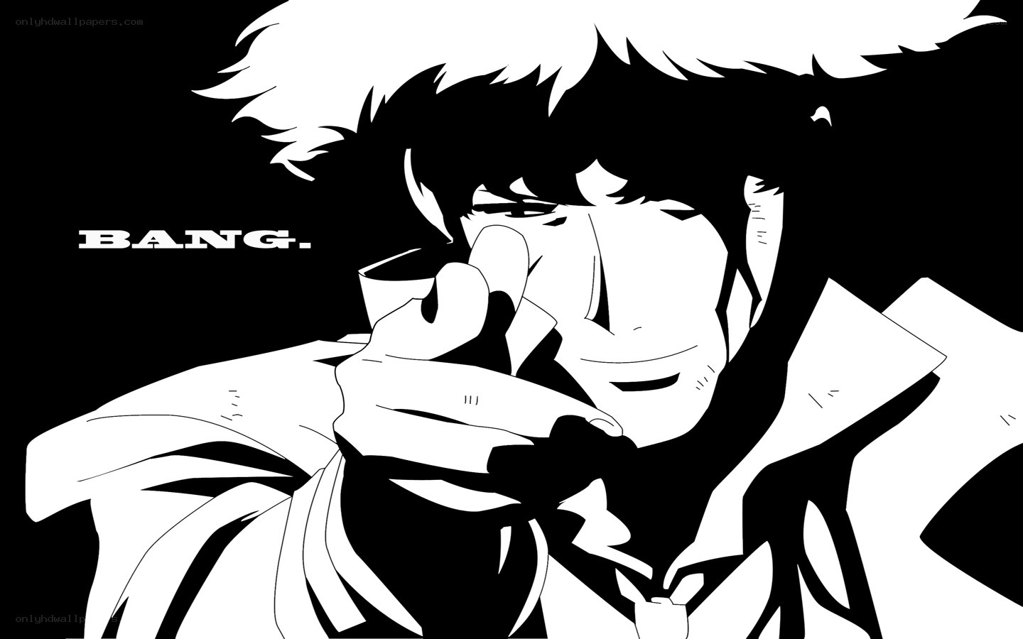 Anime character with gun