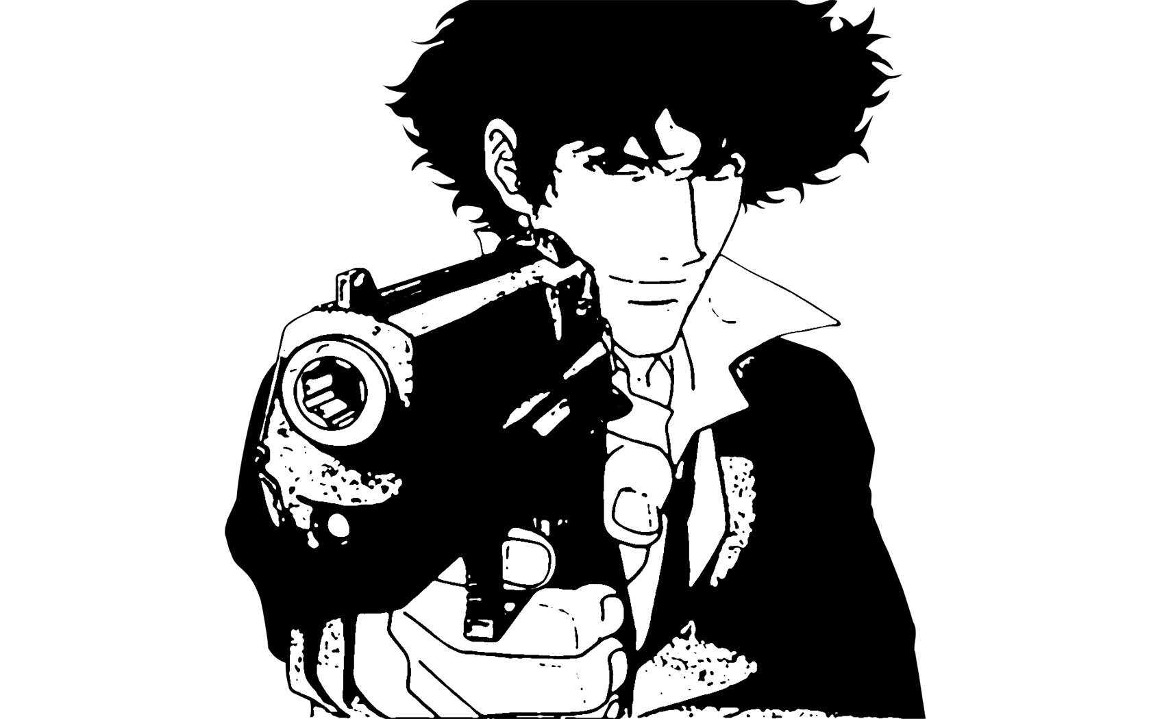 anime character with gun