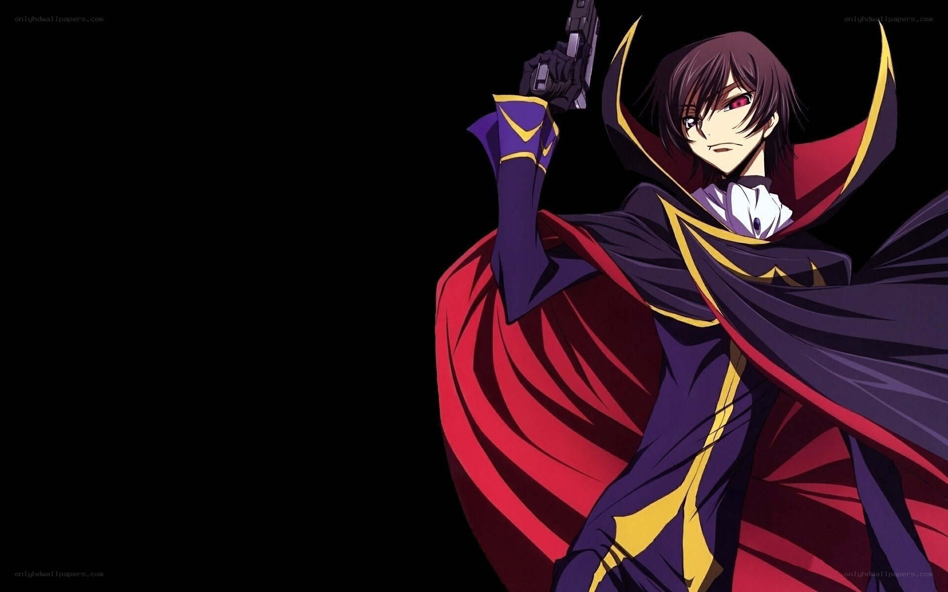 anime character with gun