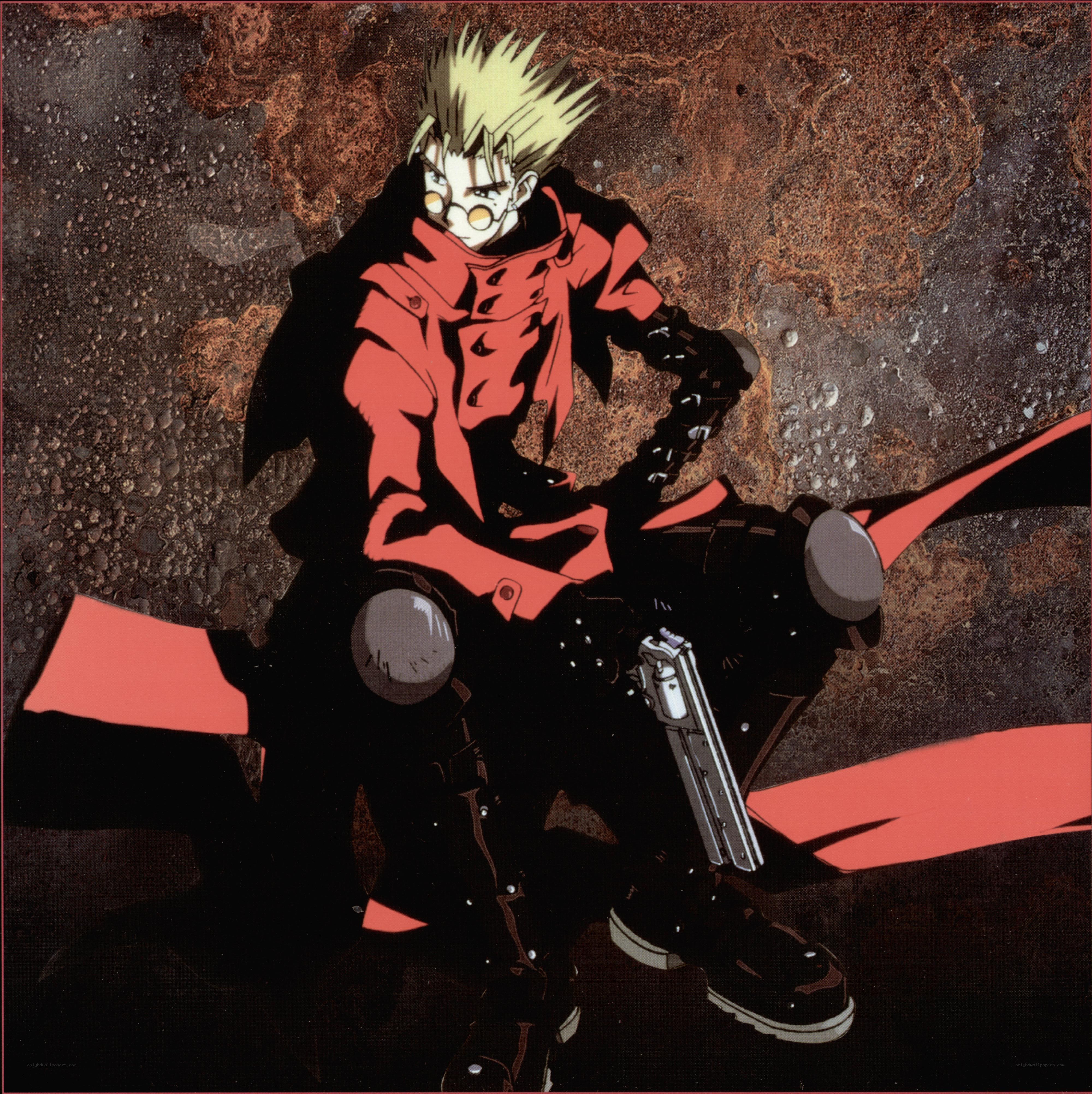 Anime character with gun