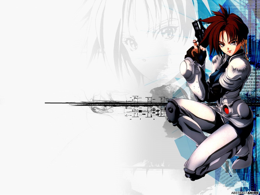 anime character with gun