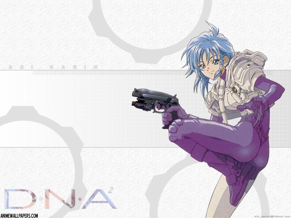 Anime character with gun
