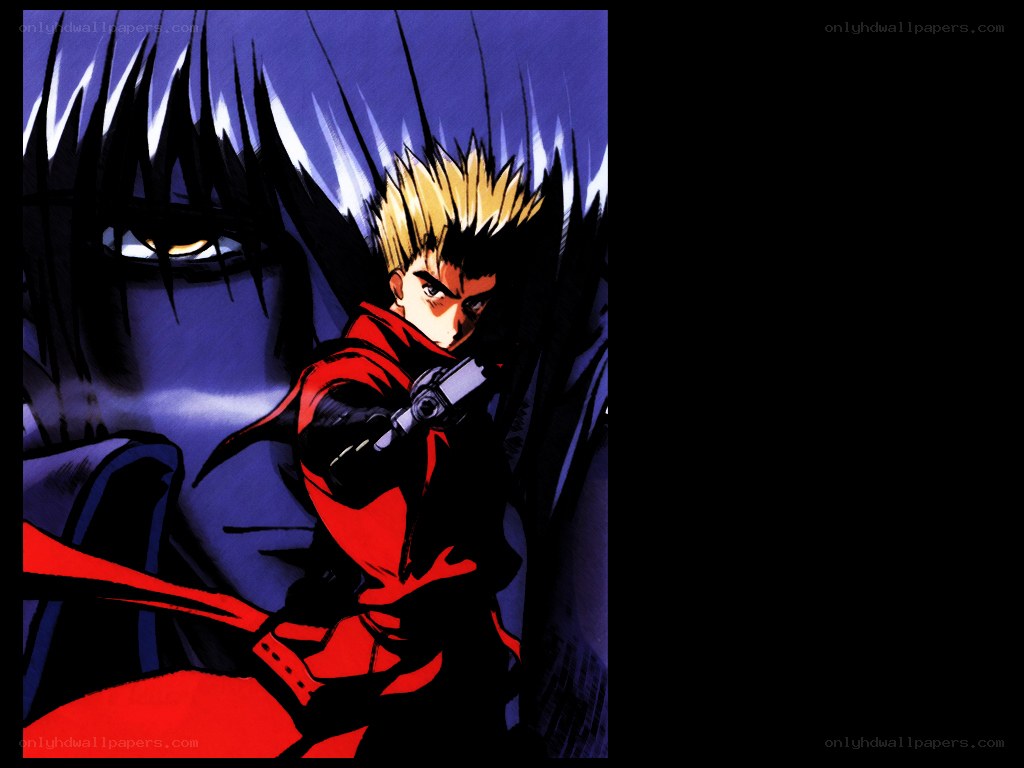 Anime character with gun