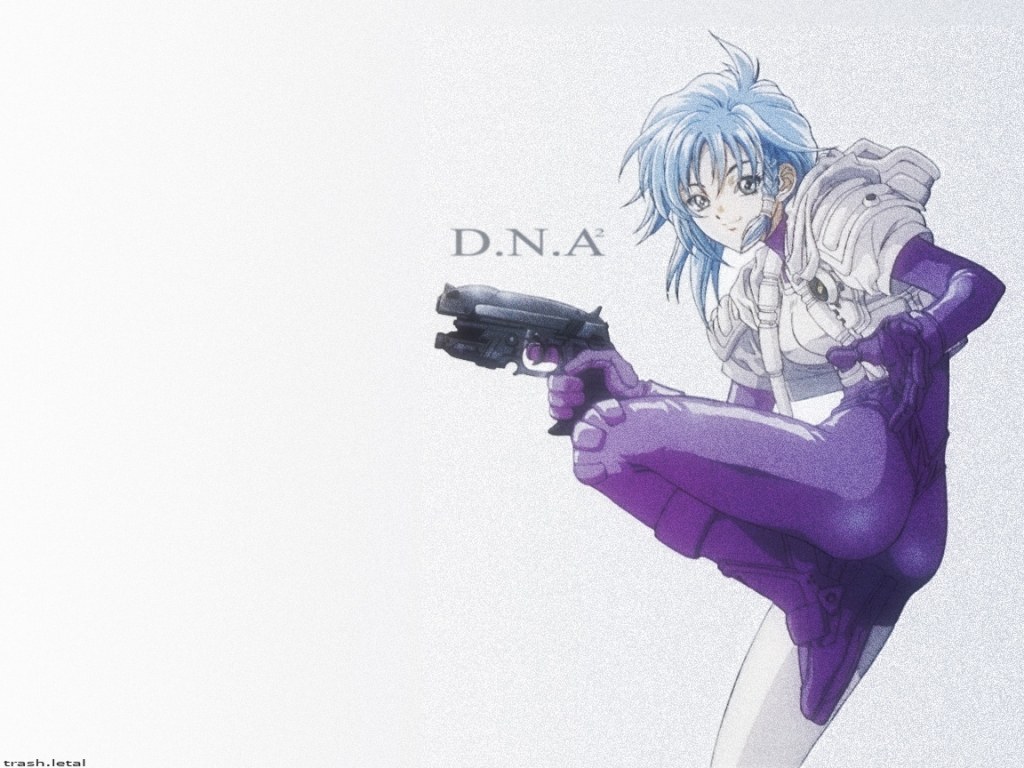 anime character with gun