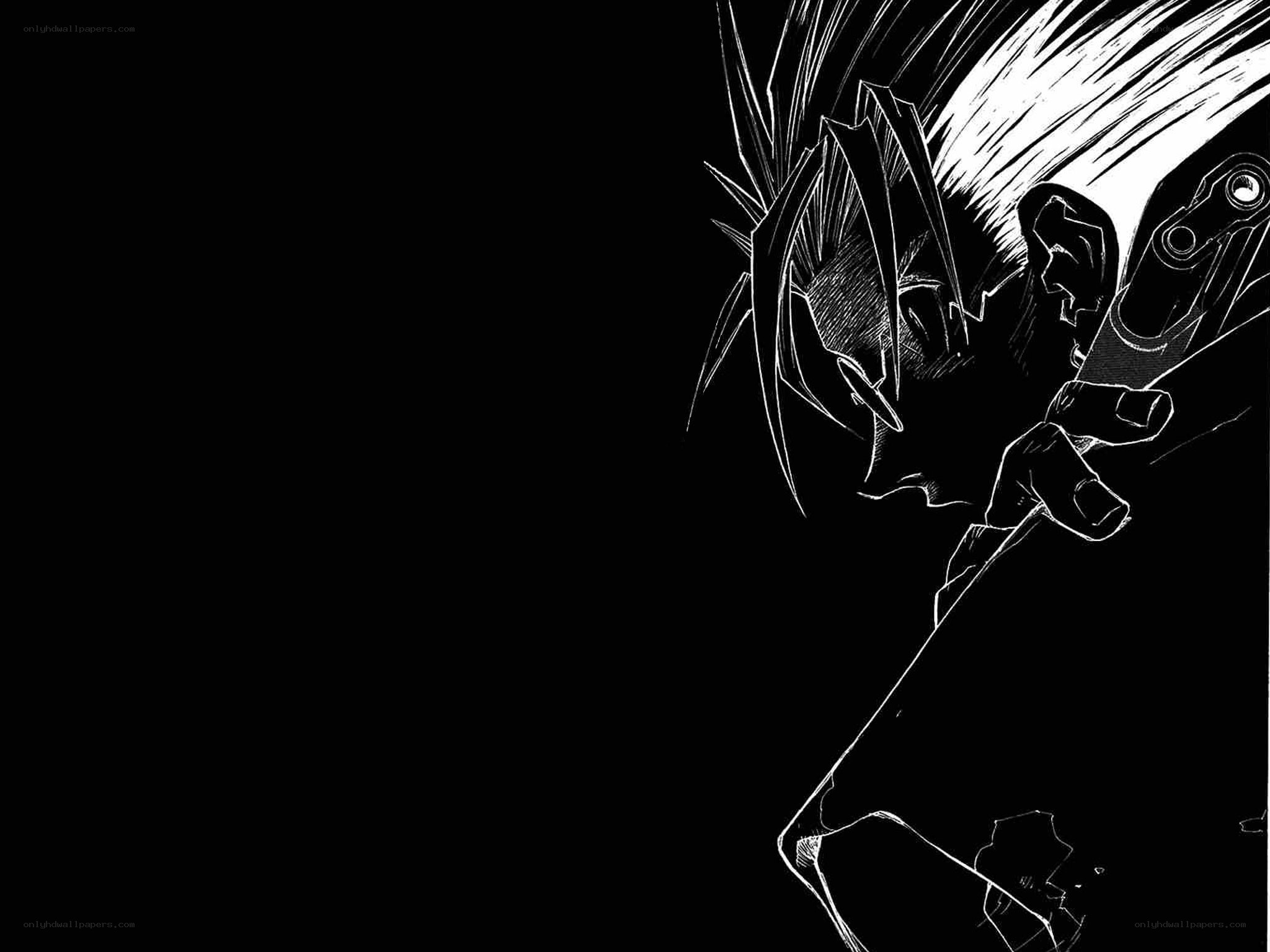 anime character with gun