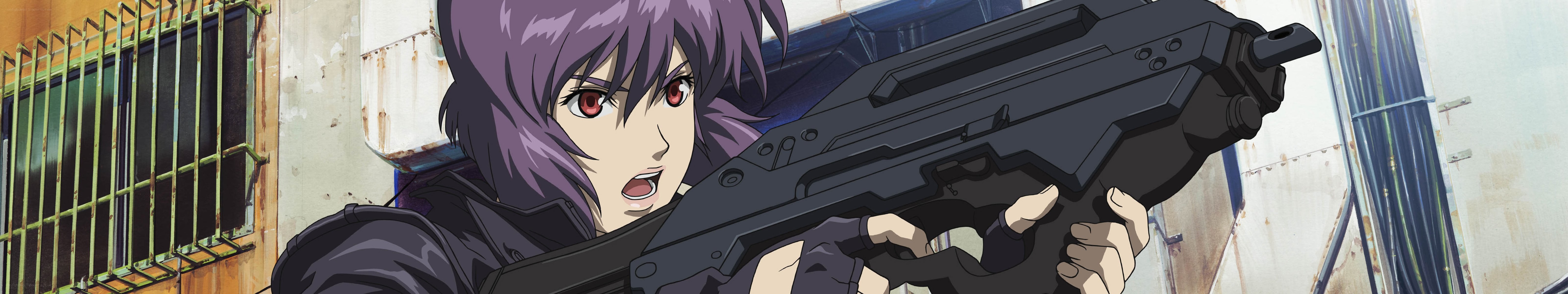 anime character with gun