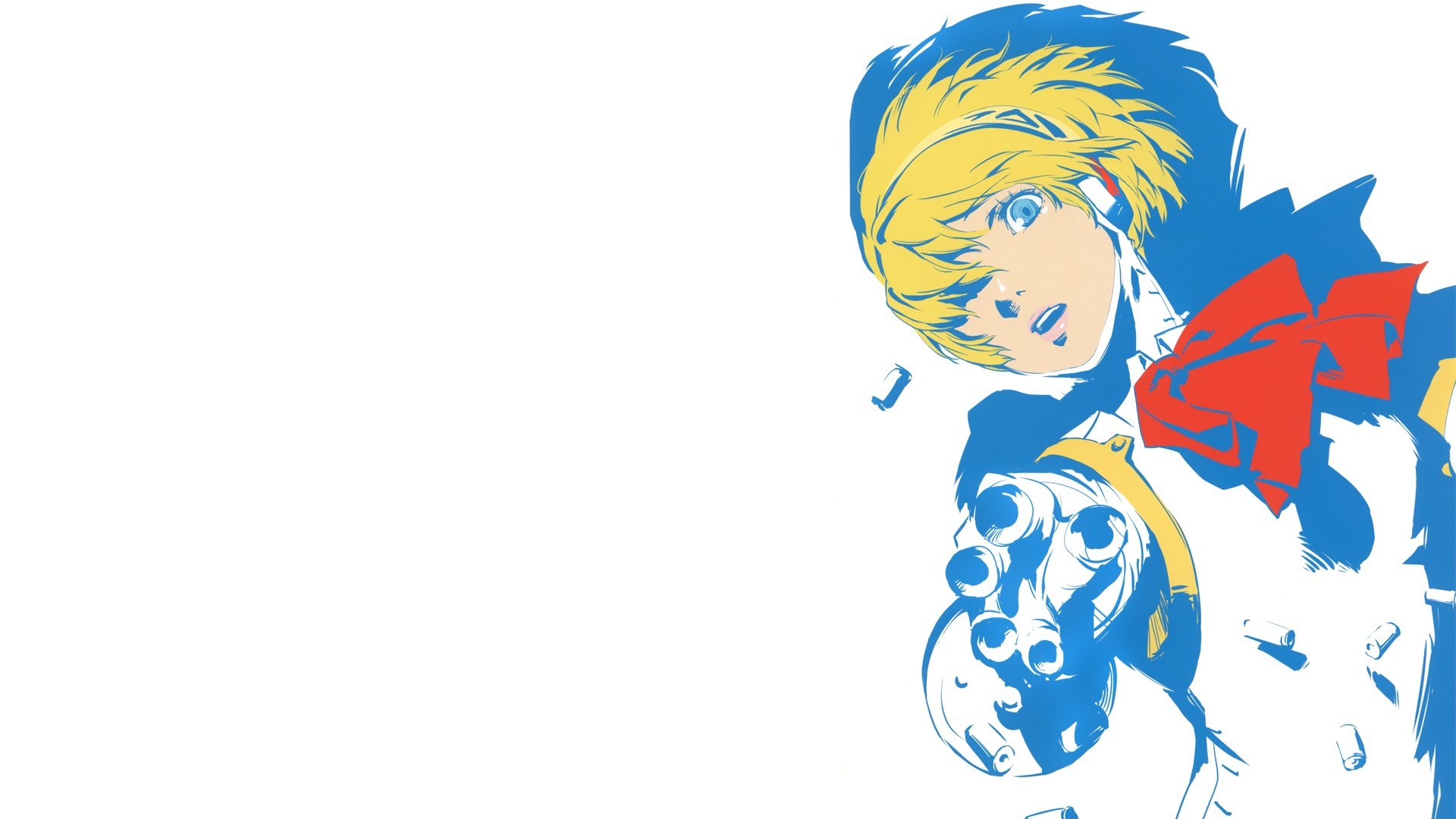 anime character with gun