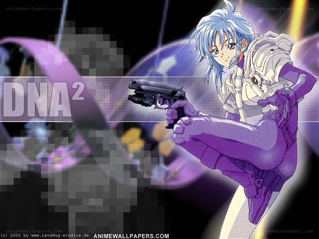 Anime character with gun