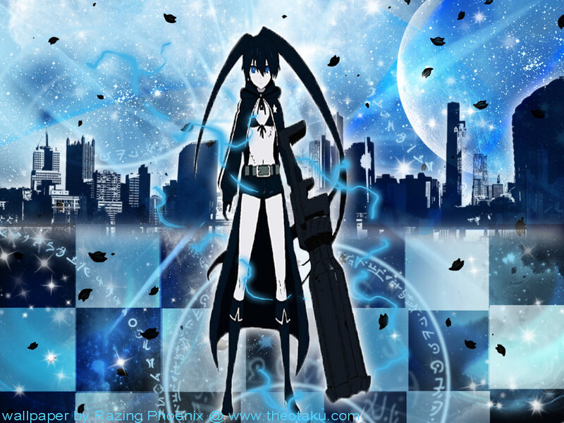 Anime character with gun