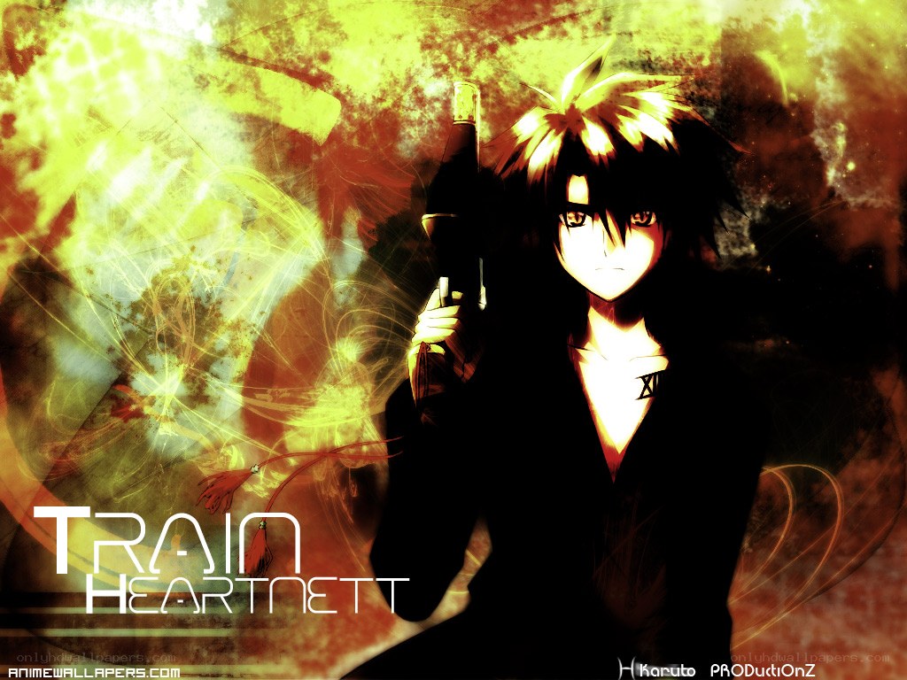 Anime character with gun