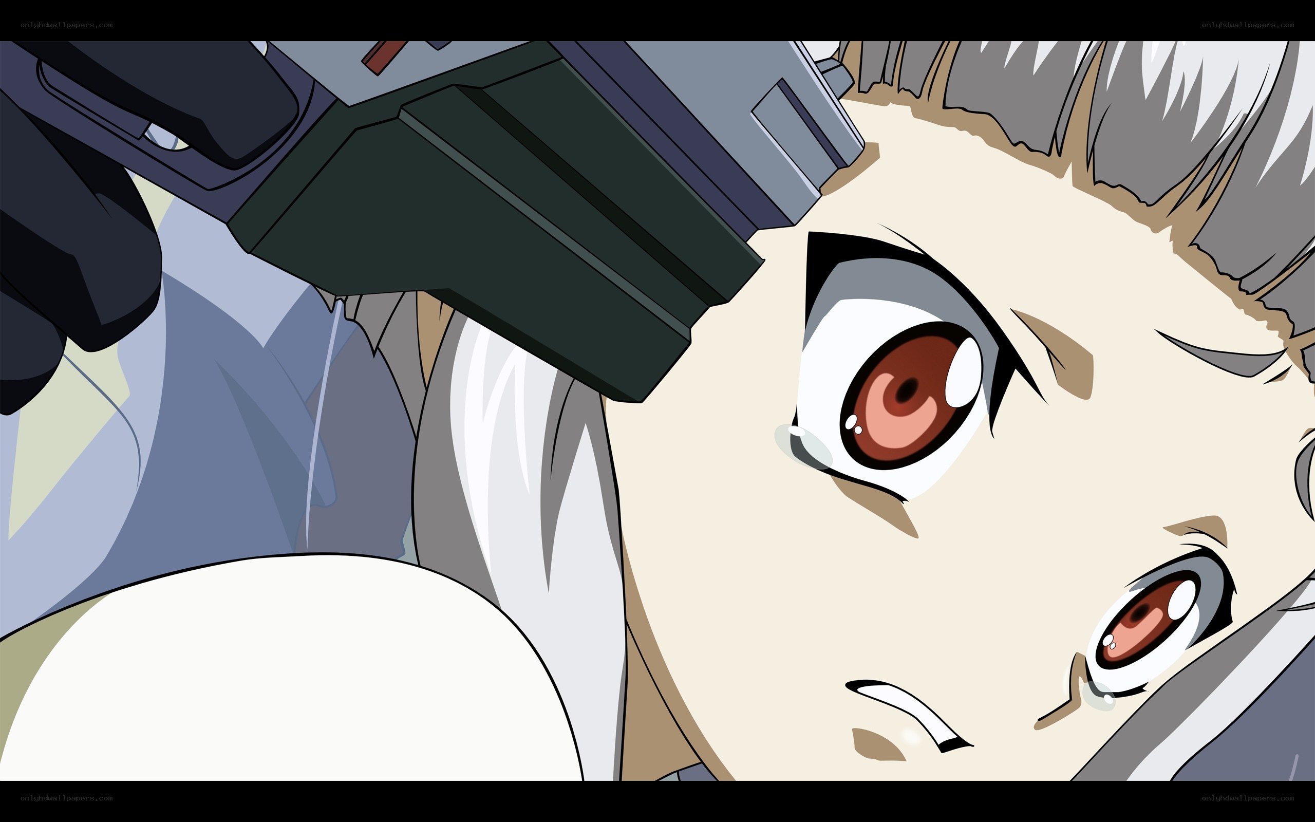 anime character with gun