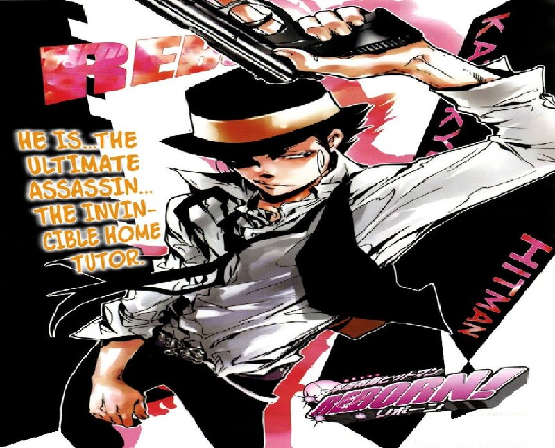 Anime Character with Gun — Black, Dramatic, Manga, Hat