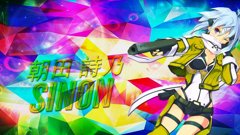 Anime Character with Gun — Purple, Dynamic, Vibrant