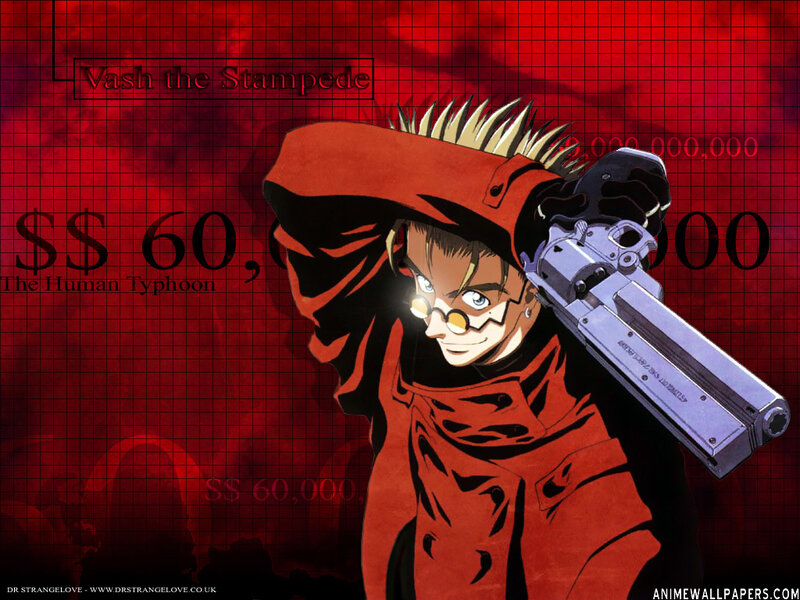 Anime Character with Gun — Red, Dramatic, Glasses