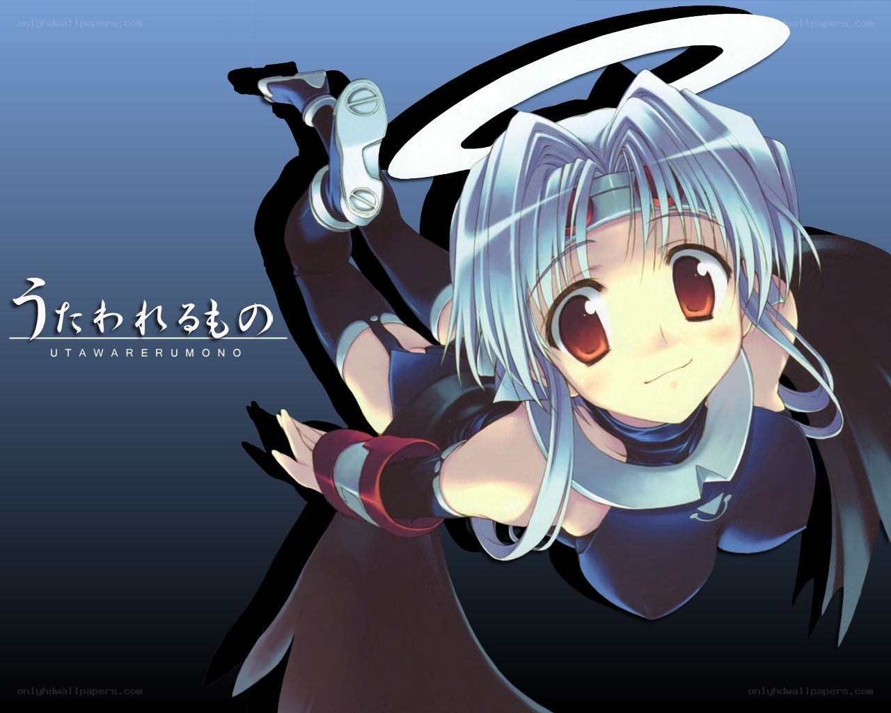 Anime character with halo