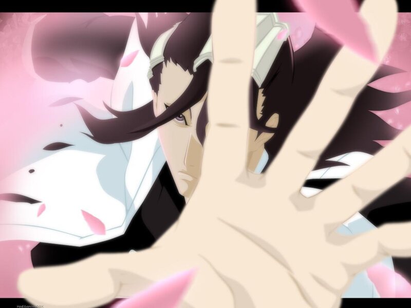 anime character with hand forward