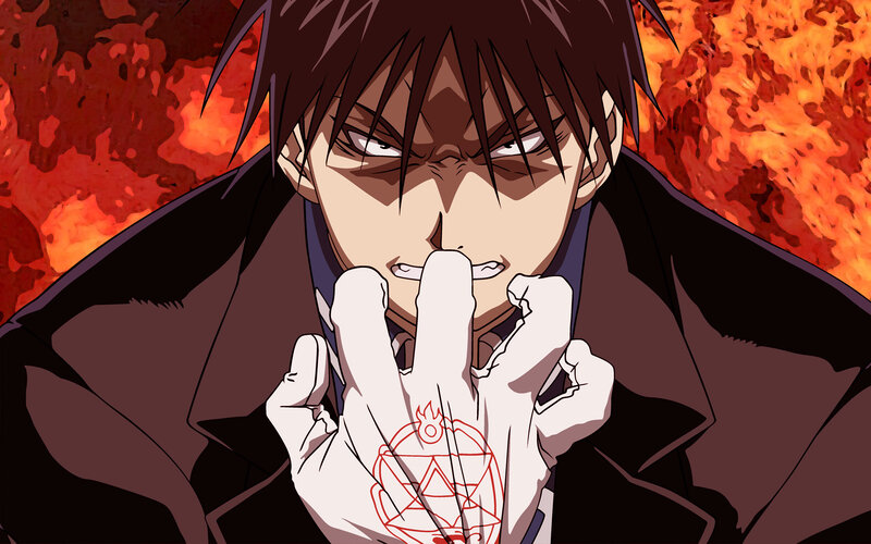 Anime Character with Hand