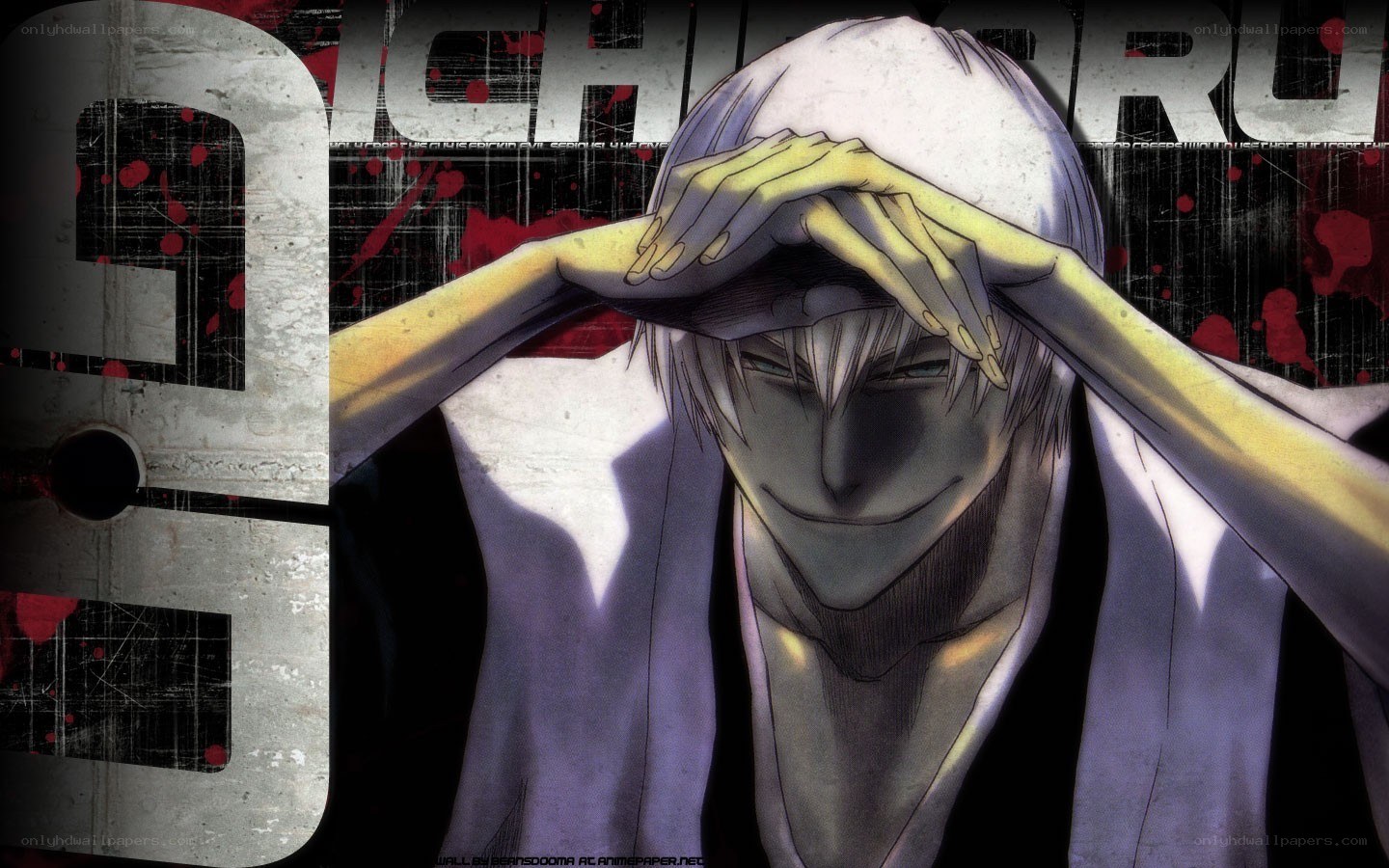 Anime character with hands on head
