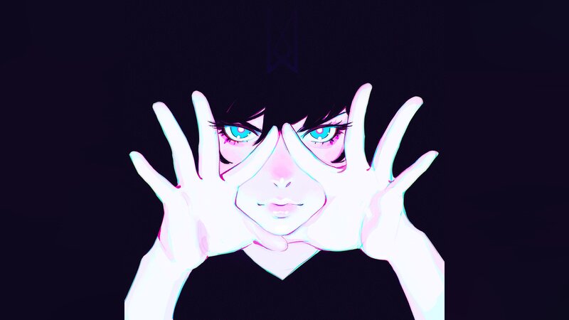 Anime Character with Hands