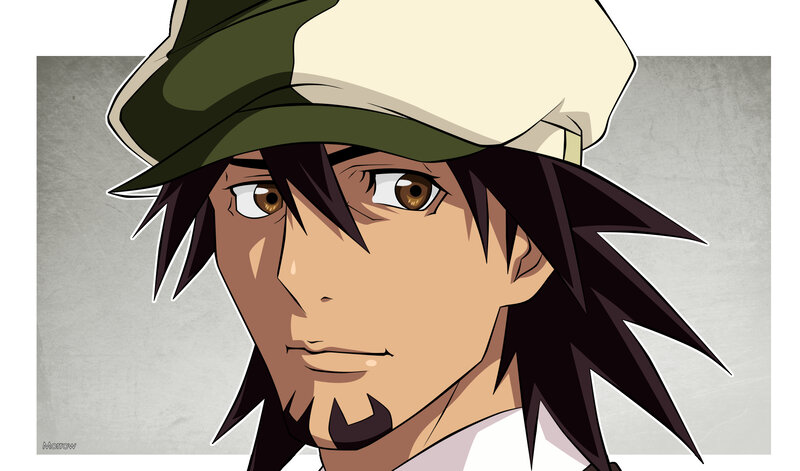 anime character with hat