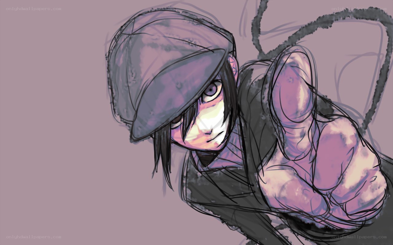 anime character with hat