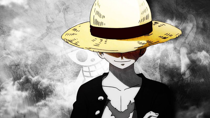 Anime Character with Hat — Black, Dramatic, Manga, Jacket
