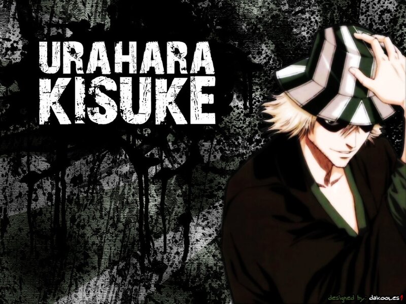 Anime Character with Hat — Black, Dramatic, Manga, Text