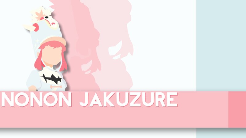 Anime Character with Hat — Pink