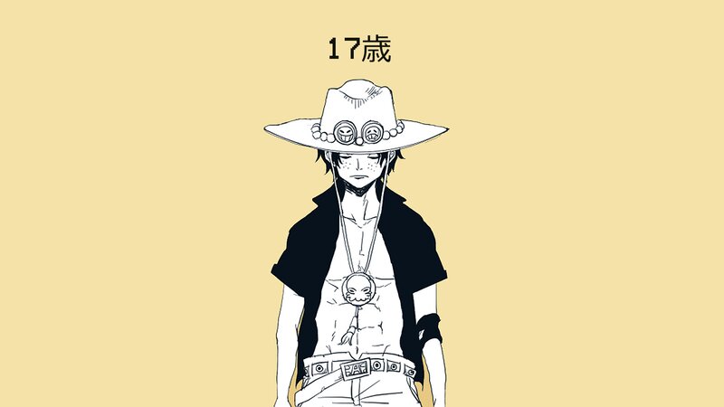 Anime Character with Hat — Yellow, Neutral