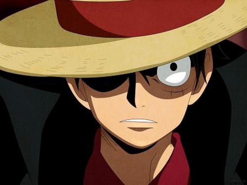 Anime Character with Hat — Yellow, Serious