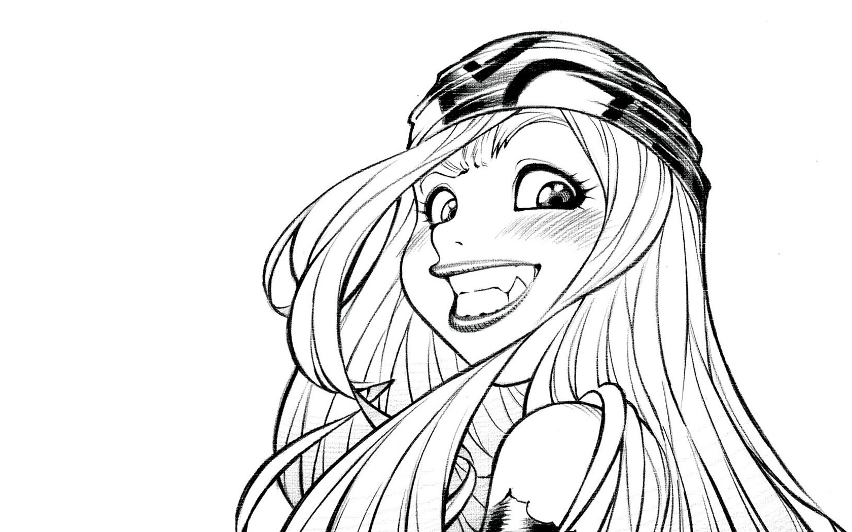 anime character with headband