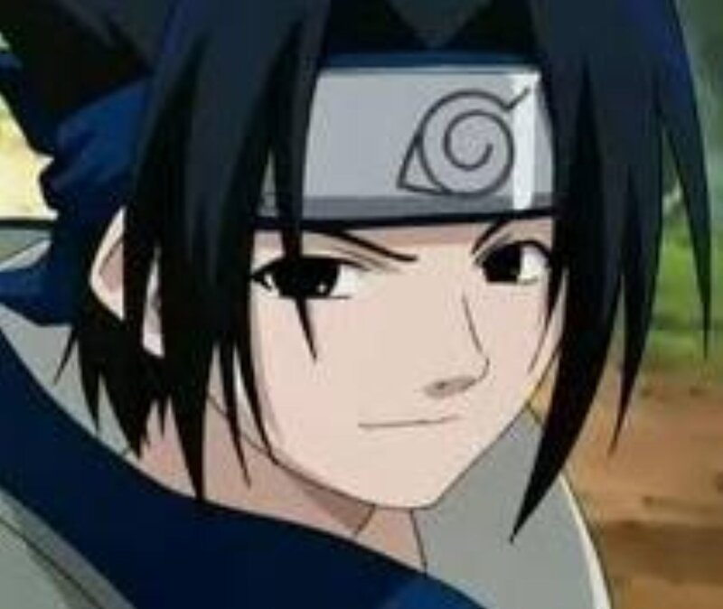 Anime Character with Headband — Black