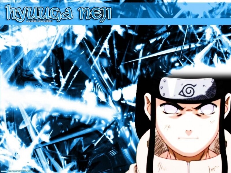 Anime Character with Headband — Blue