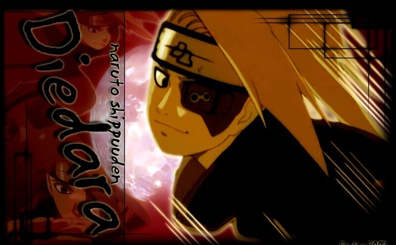Anime Character with Headband — Red, Dramatic