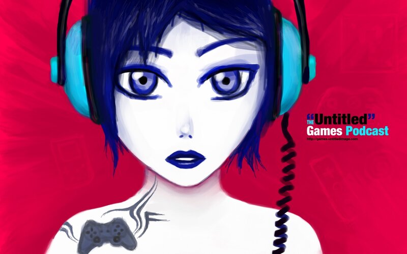 anime character with headphones