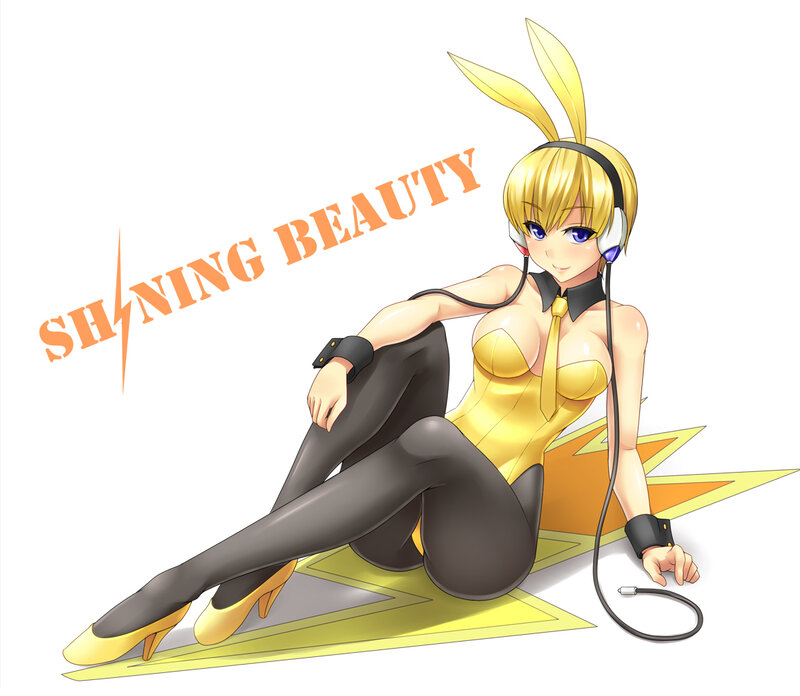 Anime character with headphones