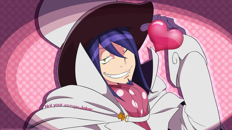 Anime character with heart