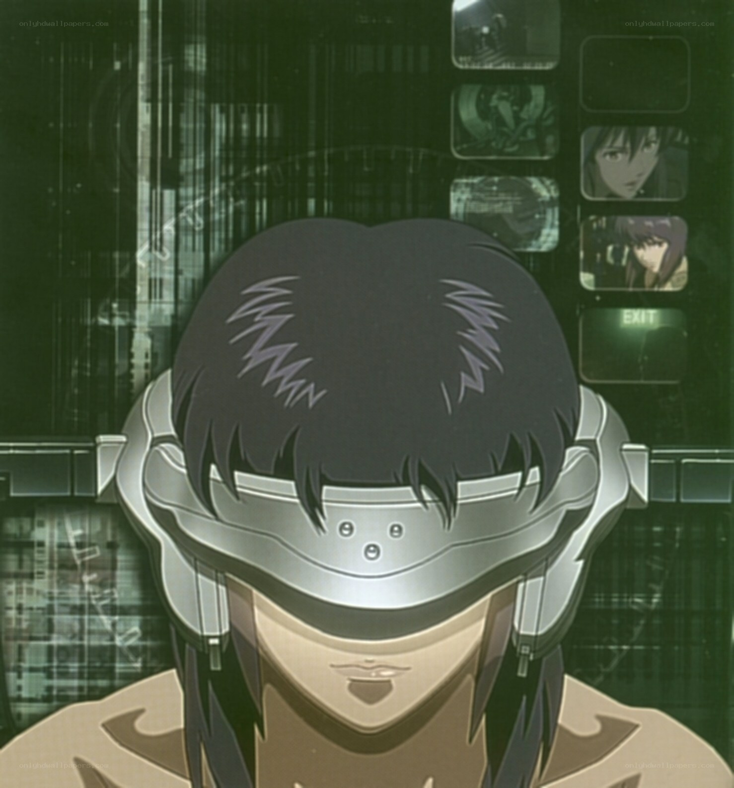 anime character with helmet