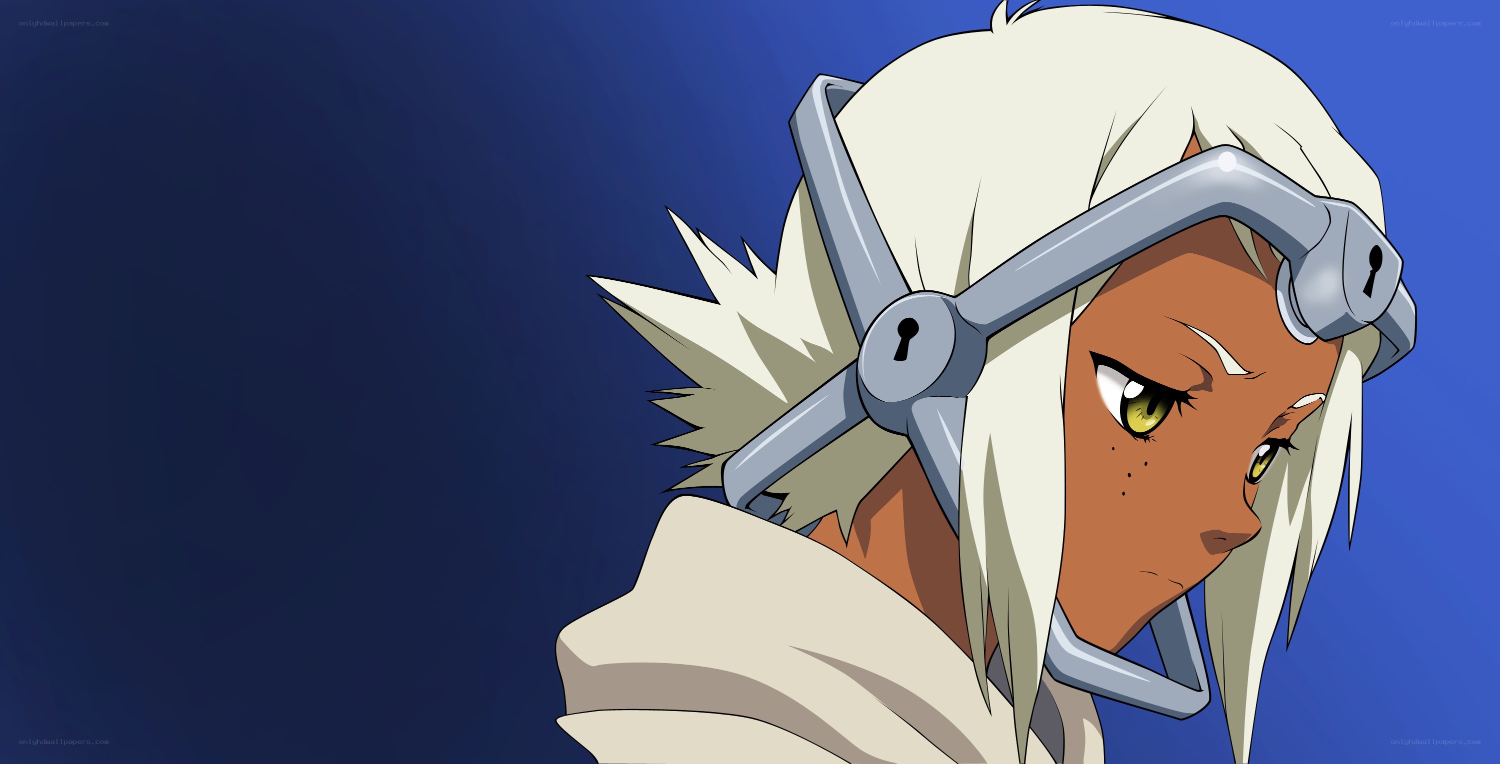 anime character with helmet