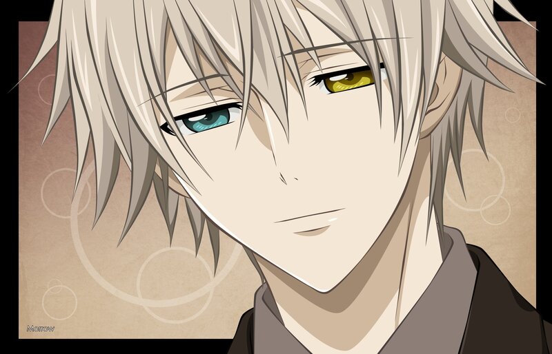 anime character with heterochromia