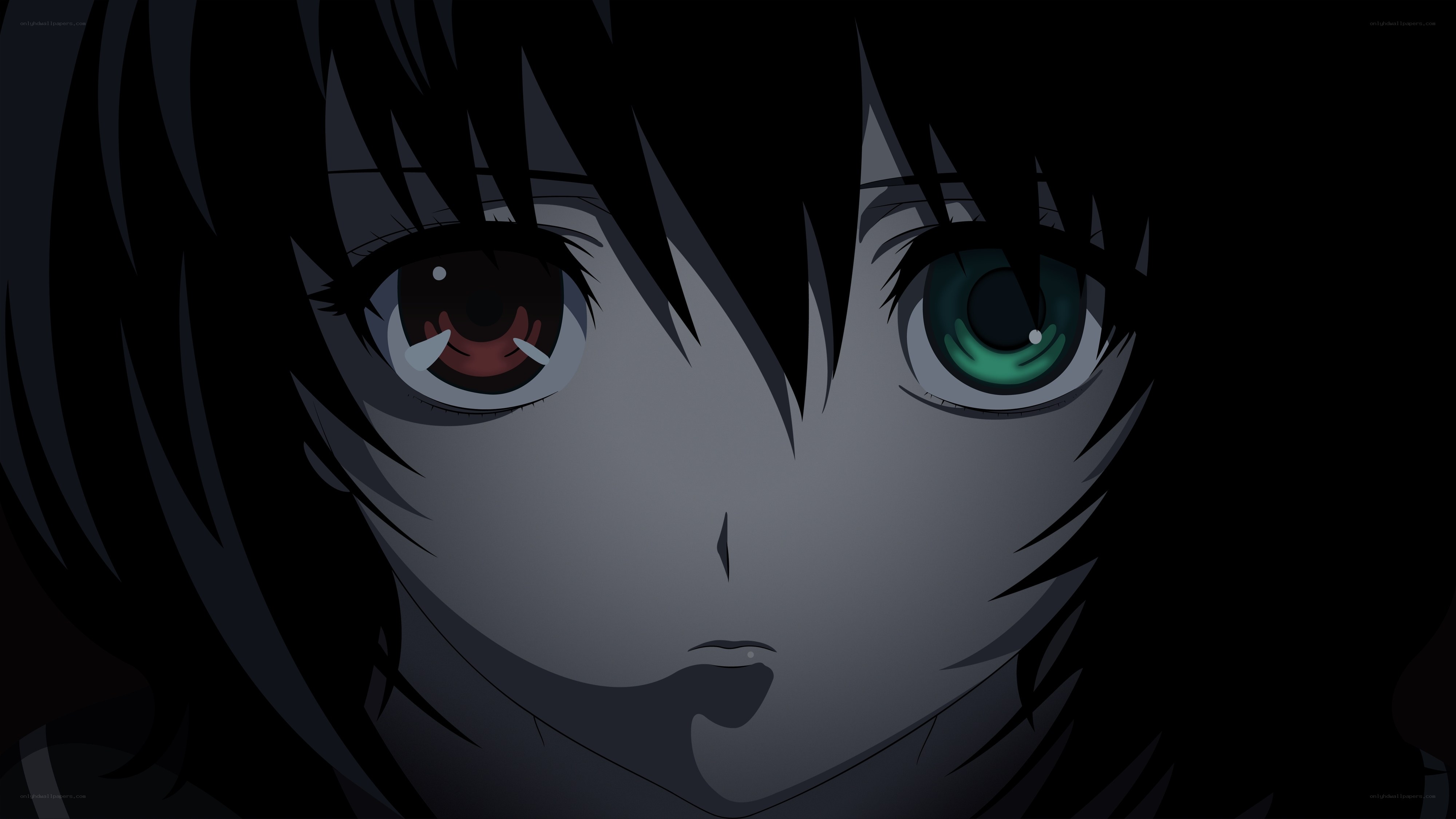 anime character with heterochromia