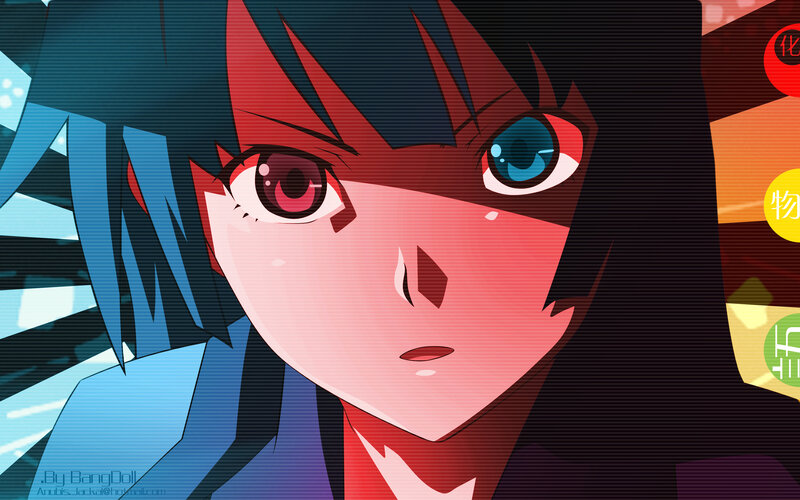 Anime Character with Heterochromia — Red, Dramatic, Heterochromatic Eyes