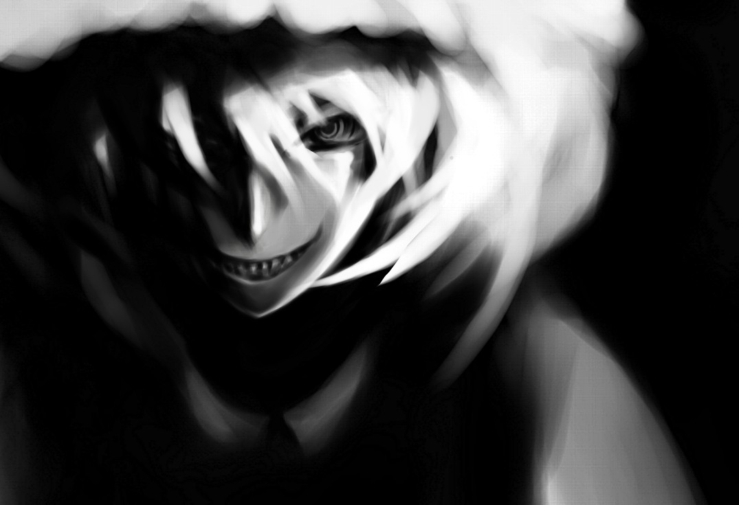 anime character with hood