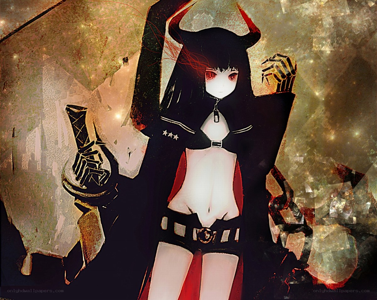 anime character with horns