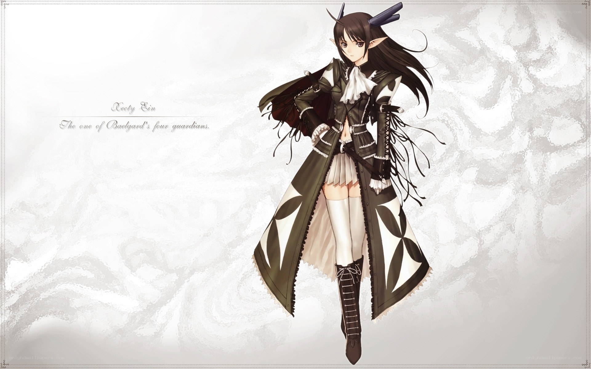 anime character with horns