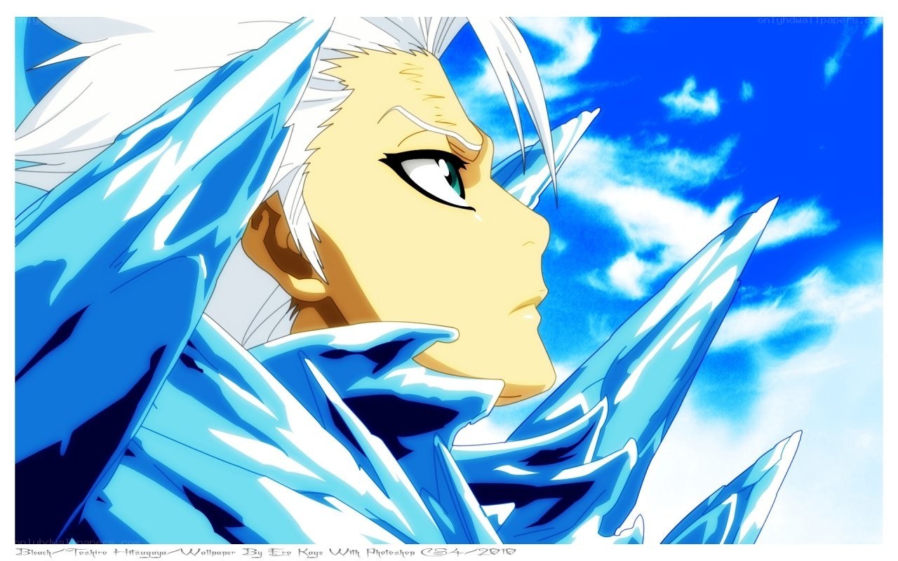 anime character with ice powers