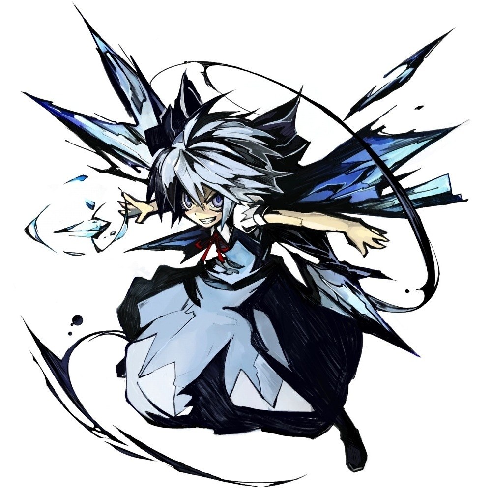 anime character with ice powers